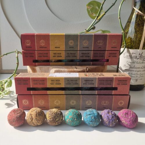 Sagrada Madre Chakra Smudge Bombs