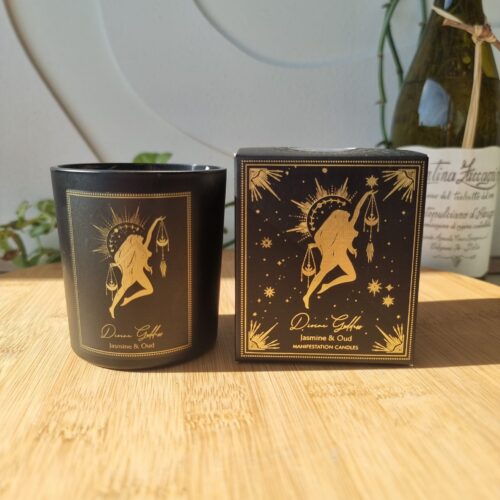 Manifestatiekaars Divine Goddess  Jasmijn & Oudh | Xinyi Jade